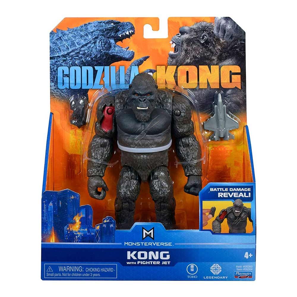 Ігровий набір Godzilla vs Kong Конг з винищувачем (35304)