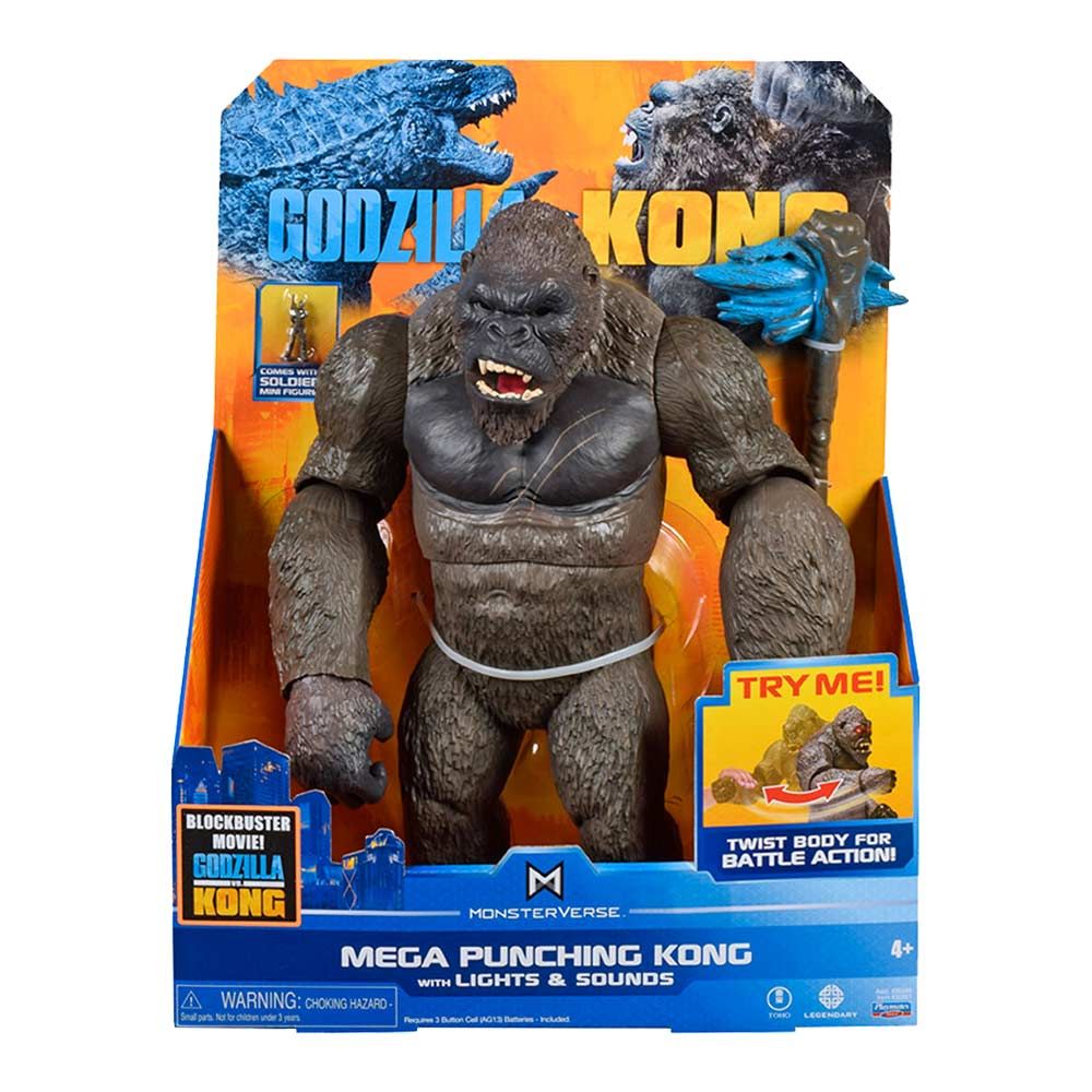 Ігровий набір Godzilla vs Kong МегаКонг з ефектами (35581)