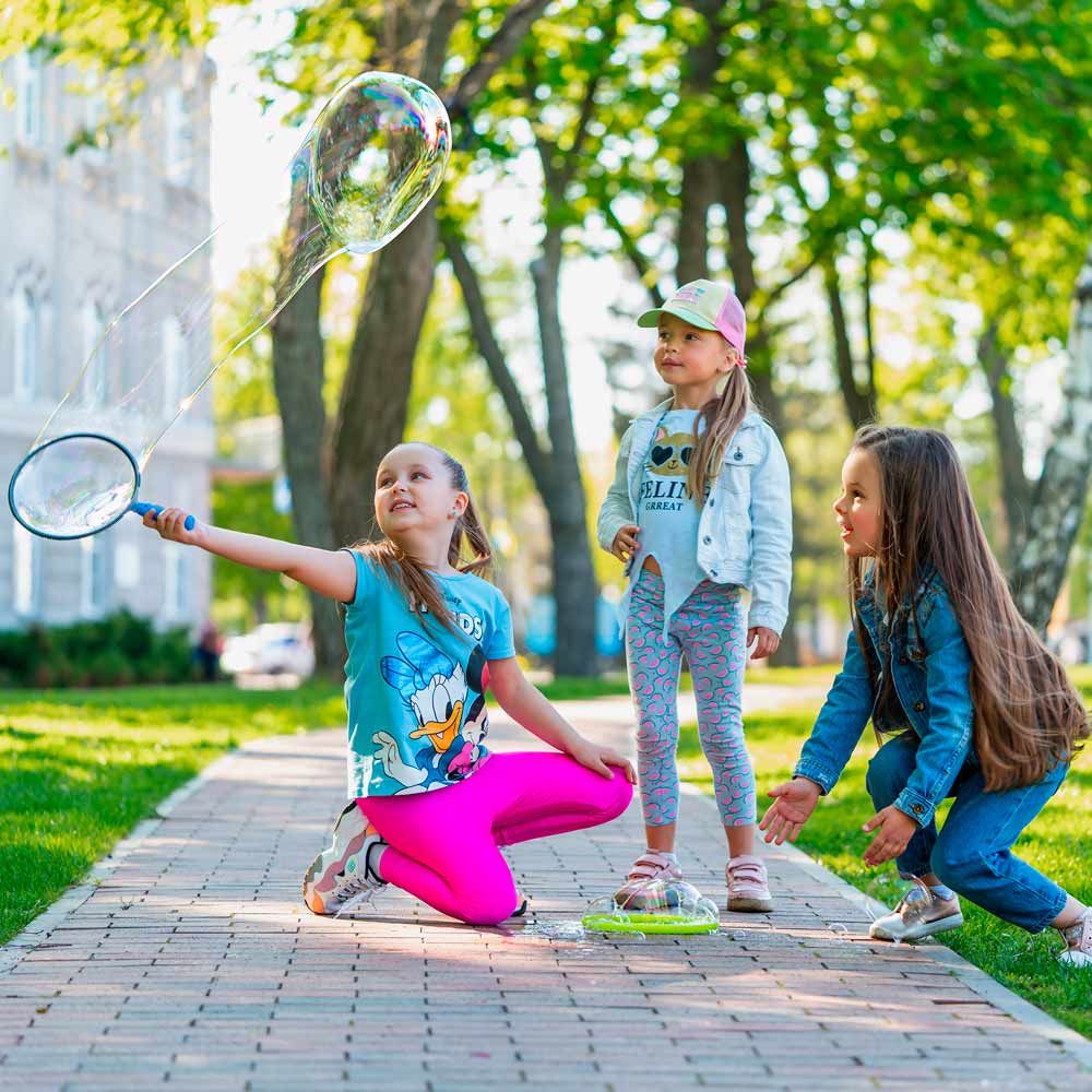Набір для мильних бульбашок Gazillion Bubbles Гігант кільце 20 см і розчин 237 мл (GZ35375)