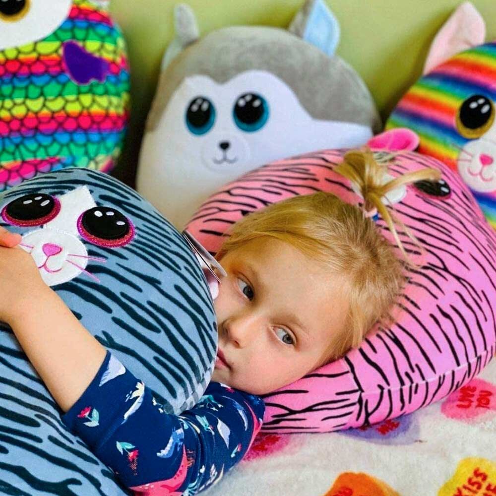 Подушка TY Squish-a-boo Зебра Zoey 36 см (39194)