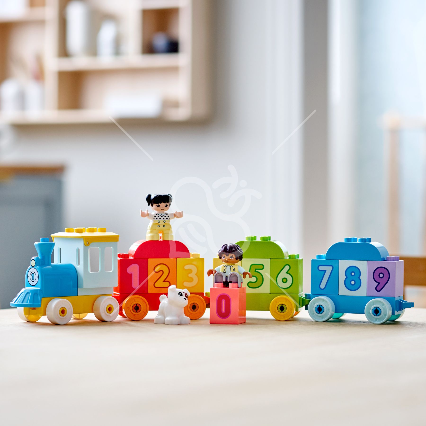 Конструктор LEGO  DUPLO Потяг із цифрами – вчимося рахувати (10954)