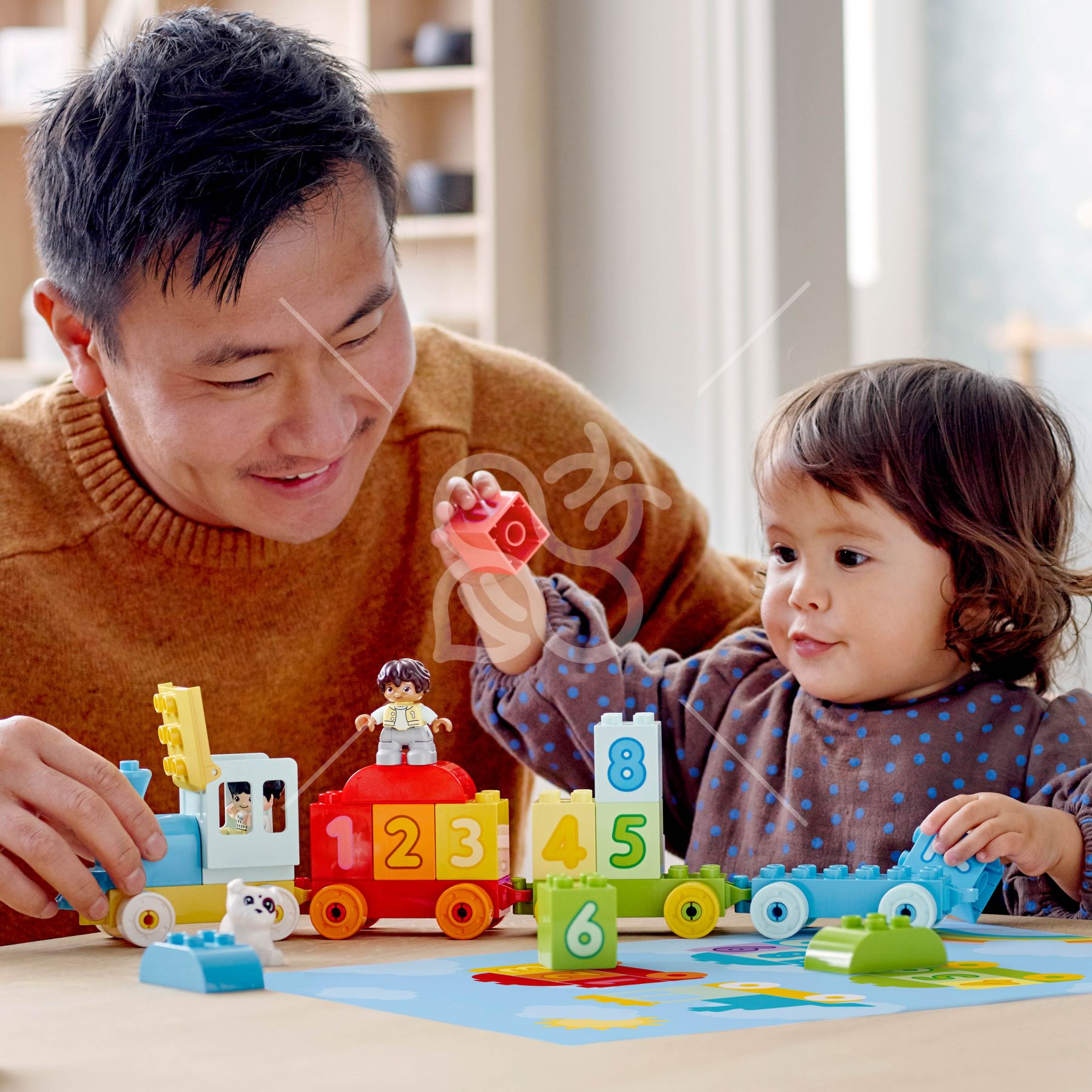 Конструктор LEGO  DUPLO Потяг із цифрами – вчимося рахувати (10954)