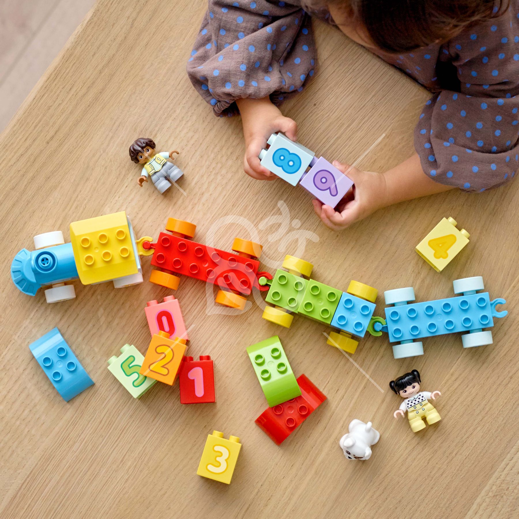 Конструктор LEGO  DUPLO Потяг із цифрами – вчимося рахувати (10954)