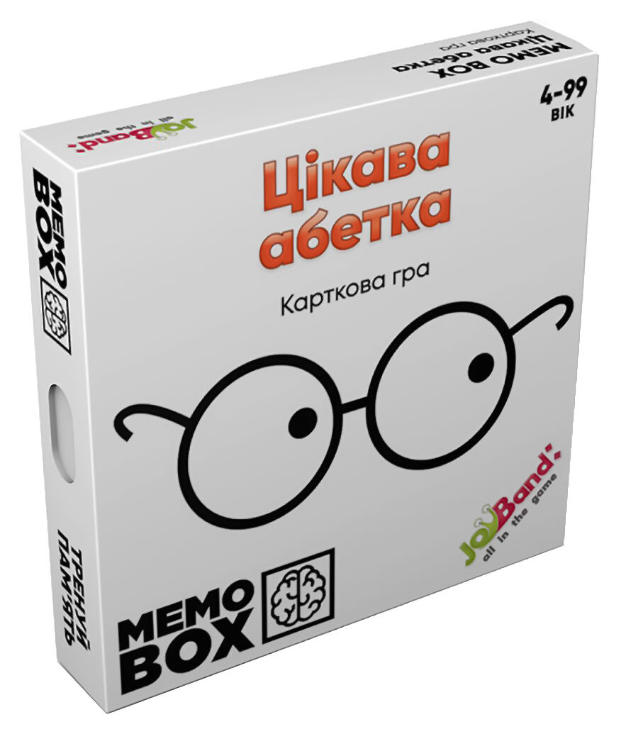 Настільна гра JoyBand MemoBox Цікава абетка (MB0003)