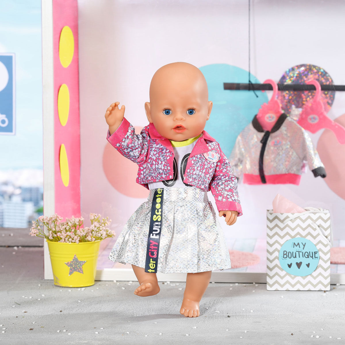 Набір одягу для ляльки Baby Born Прогулянка містом (830222)