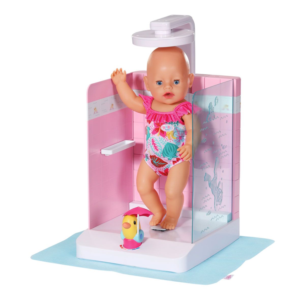 Ігровий набір Baby Born Купаємося з качечкою в душовій кабінці (830604)