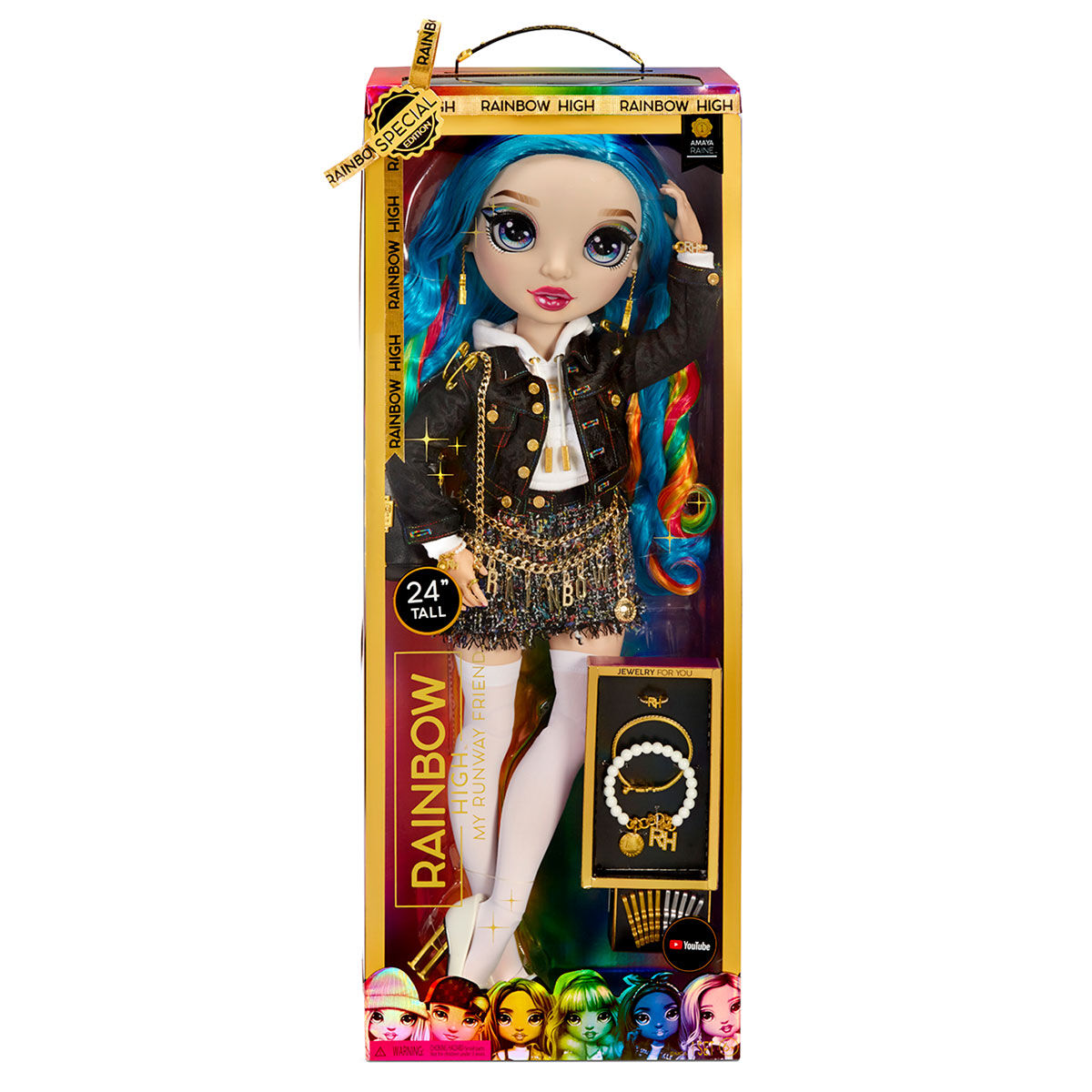 Лялька Rainbow High Амайя на подіумі (577287)
