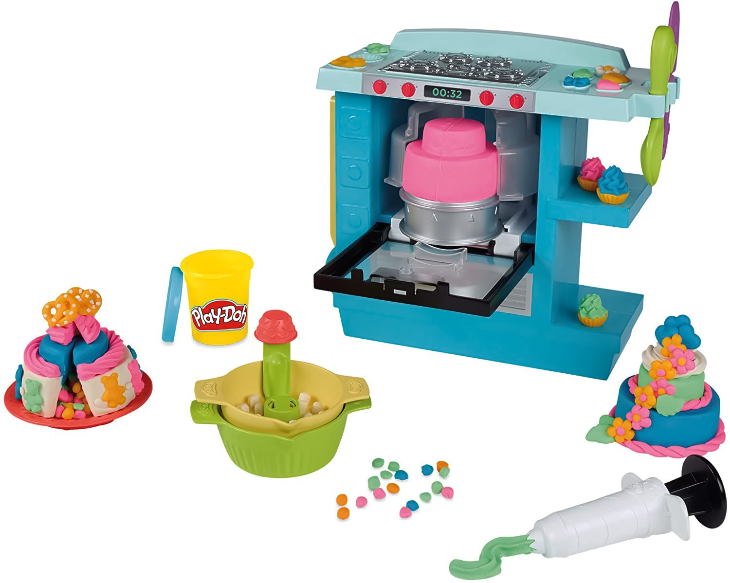 Набір для ліплення Play-Doh Kitchen creations Випікання святкового торта (F1321)