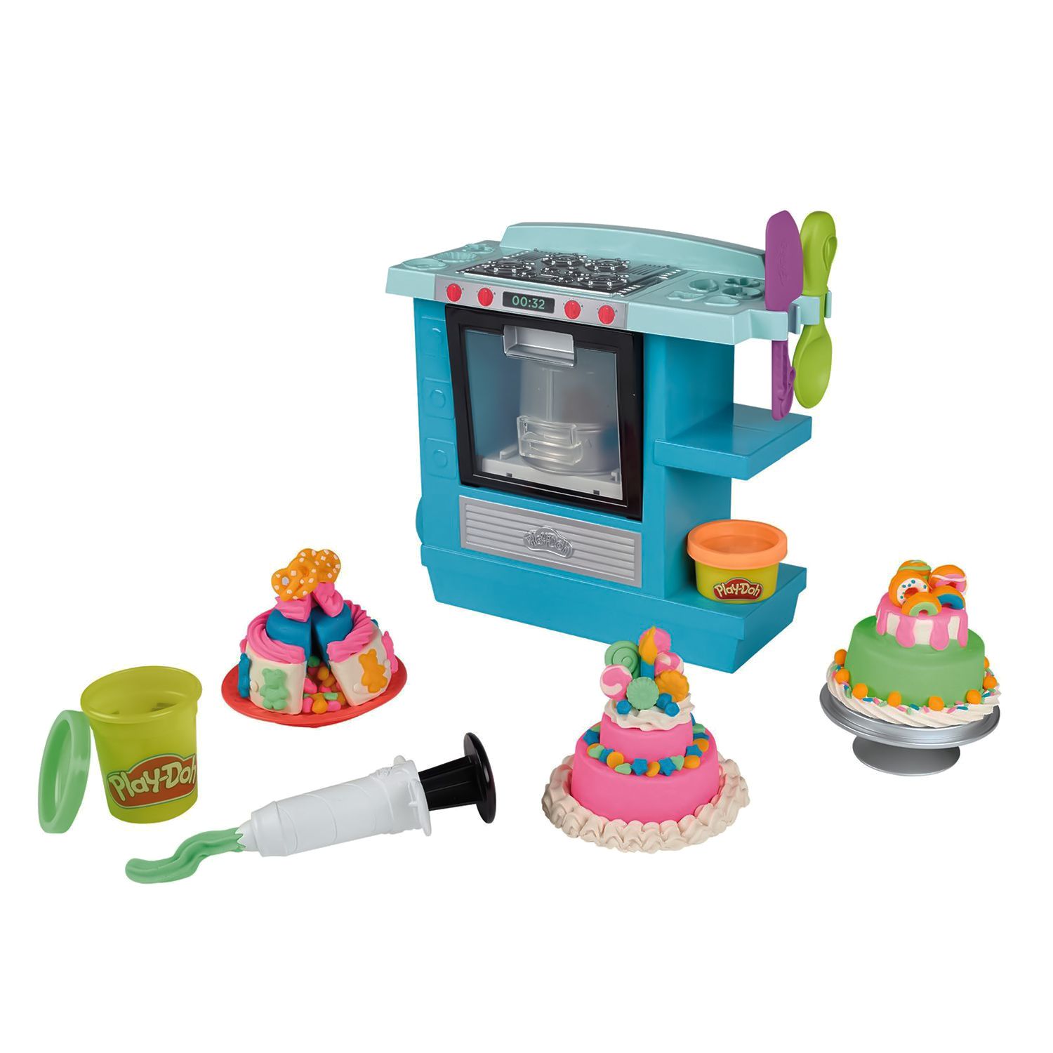 Набір для ліплення Play-Doh Kitchen creations Випікання святкового торта (F1321)