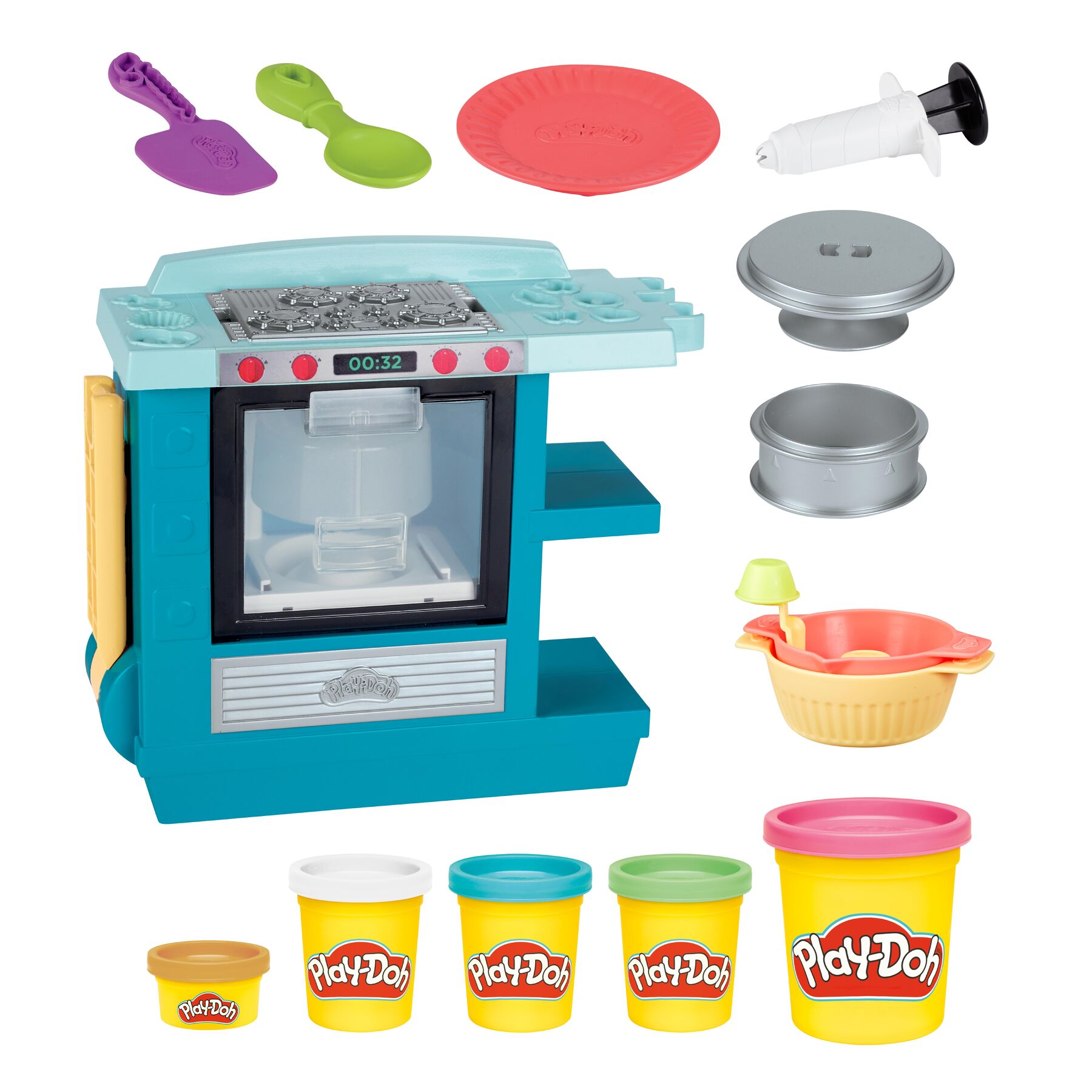 Набір для ліплення Play-Doh Kitchen creations Випікання святкового торта (F1321)