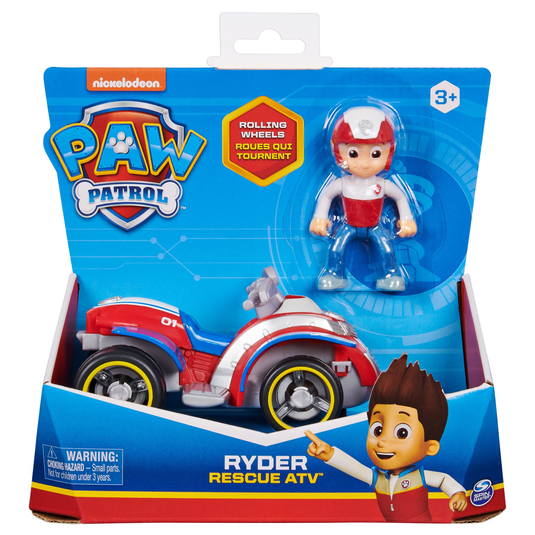 Набір Paw Patrol Базовий рятувальний автомобіль з Райдером (SM16775/8807)