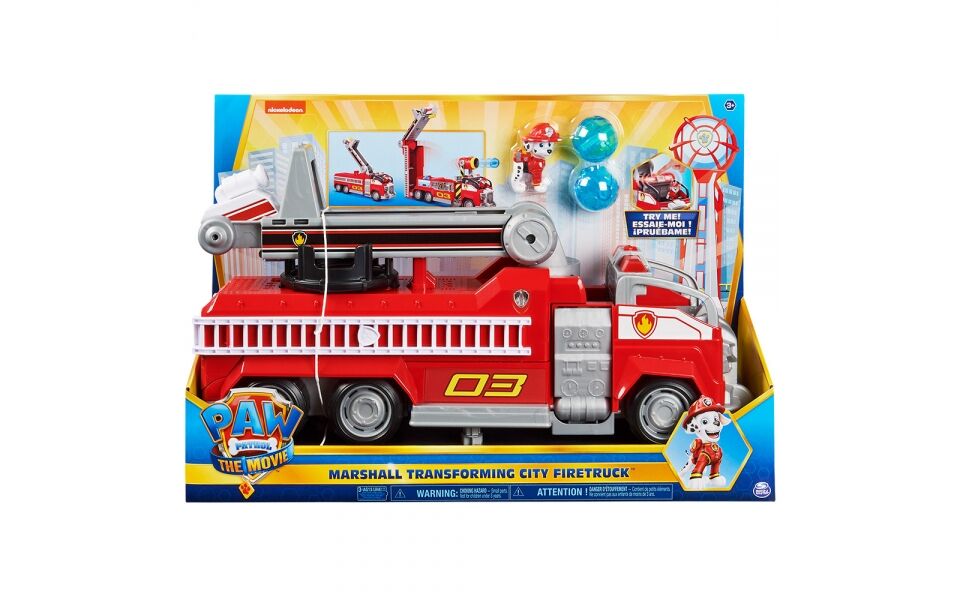 Набір Paw Patrol The movie Пожежна станція Маршала делюкс (SM17730)