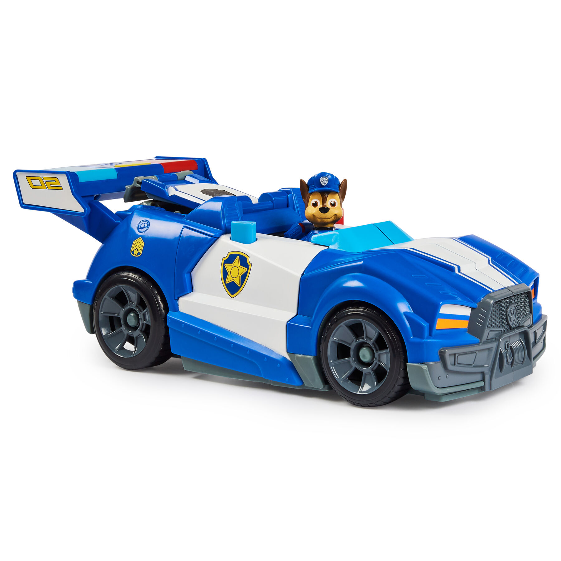 Машинка-трансформер Paw Patrol The movie делюкс з Гонщиком (SM17732)