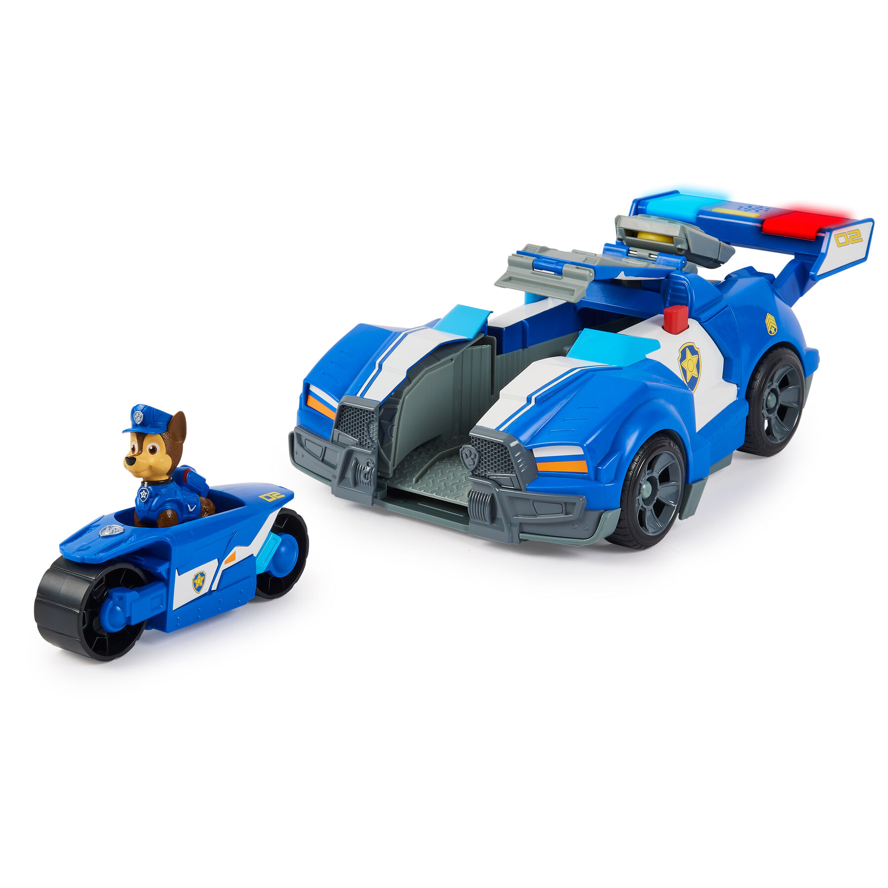 Машинка-трансформер Paw Patrol The movie делюкс з Гонщиком (SM17732)
