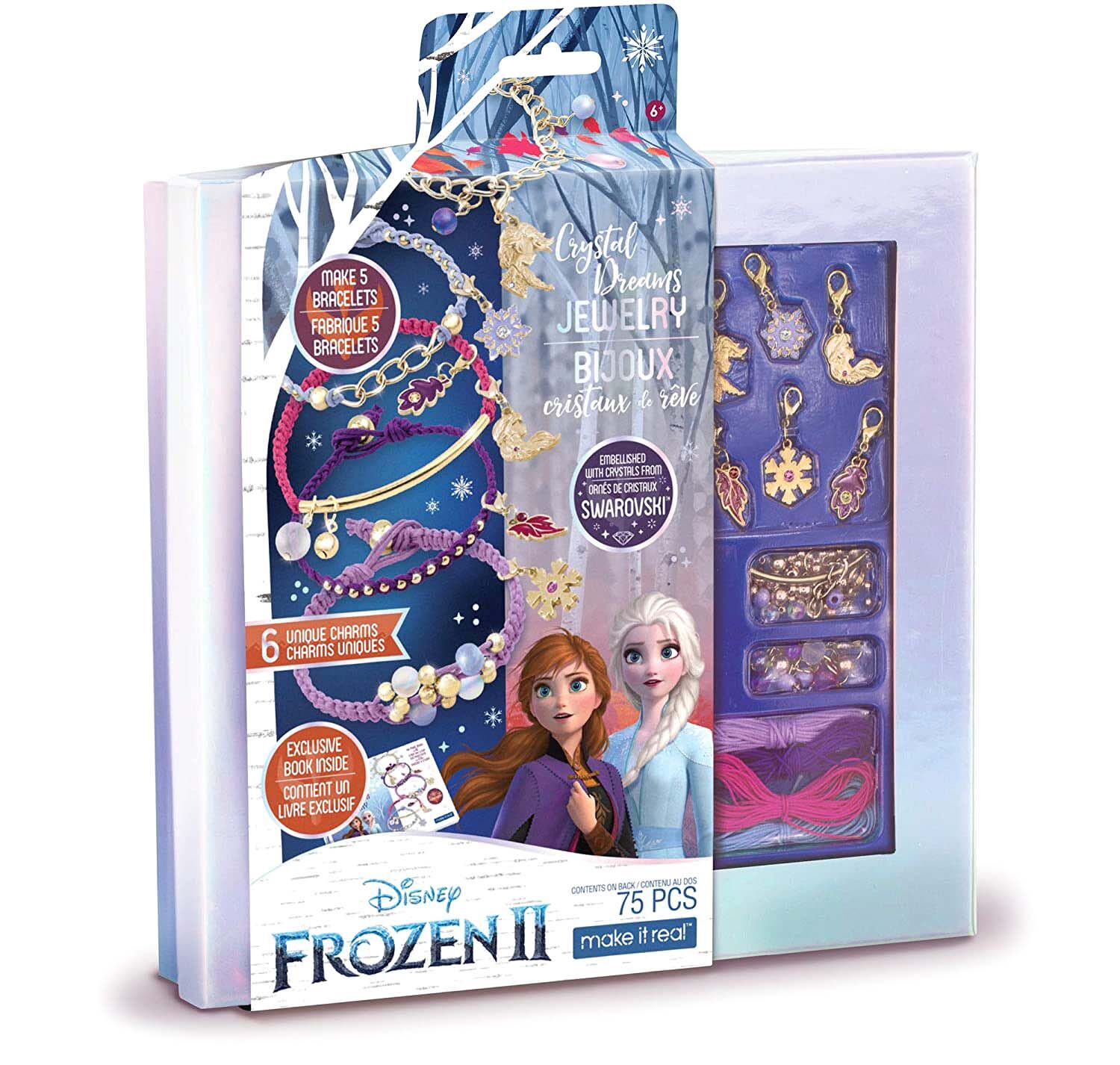 Набір для створення шарм-браслетів Make it Real Frozen 2 з кристалами Swarovski (MR4380)
