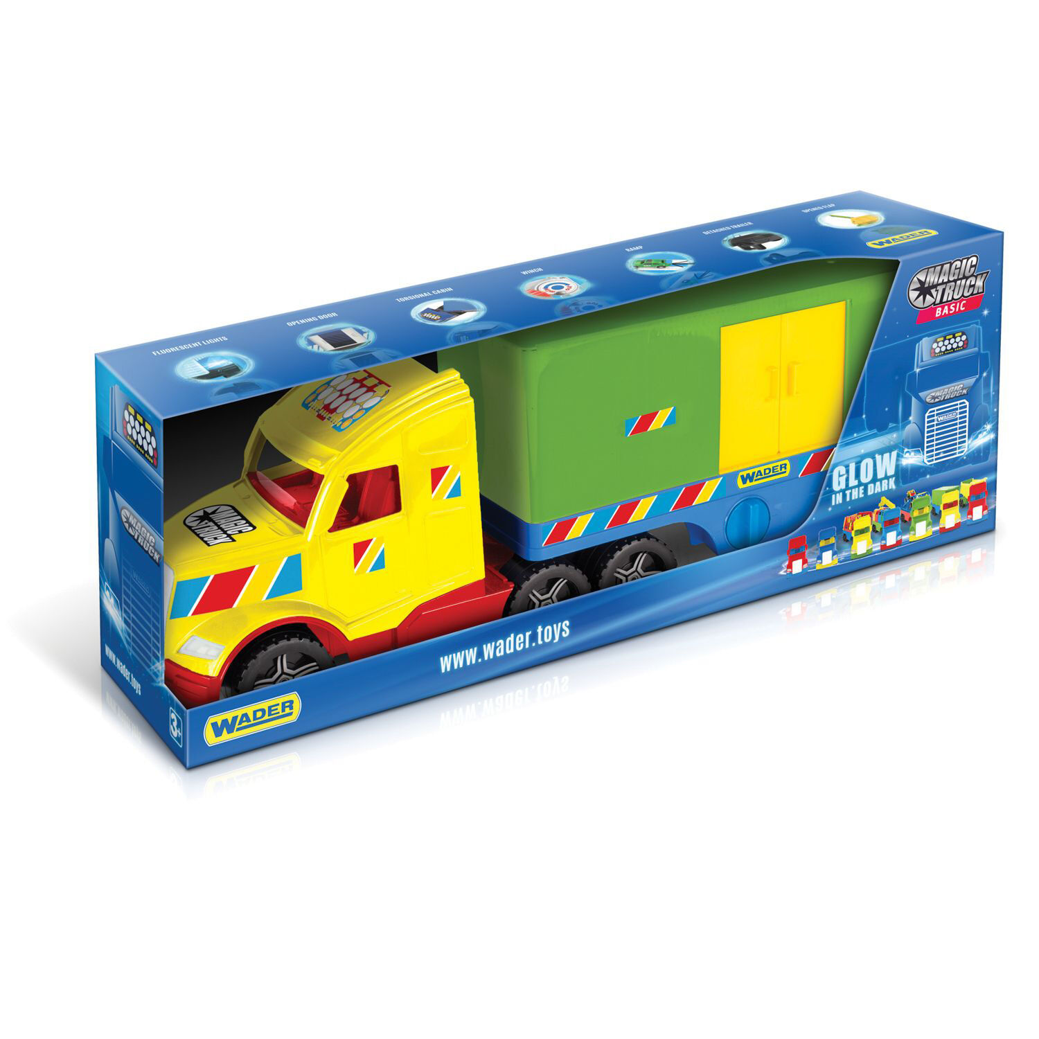 Машинка Wader Magic truck Basic Фургон (36310)