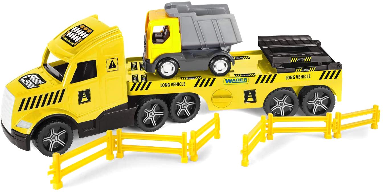 Машинка Wader Magic truck Technic Евакуатор зі самоскидом (36420)