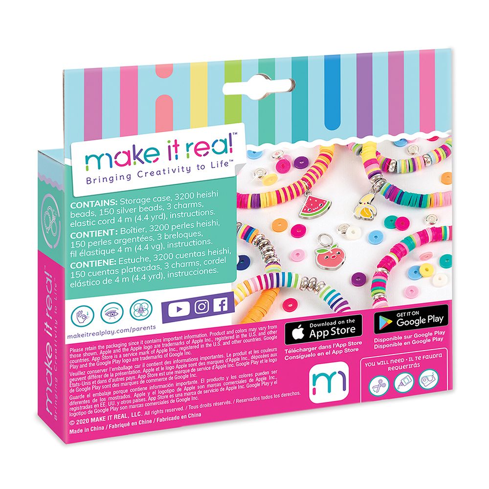Набір для створення браслетів Make it Real Соковиті кольори (MR1704)
