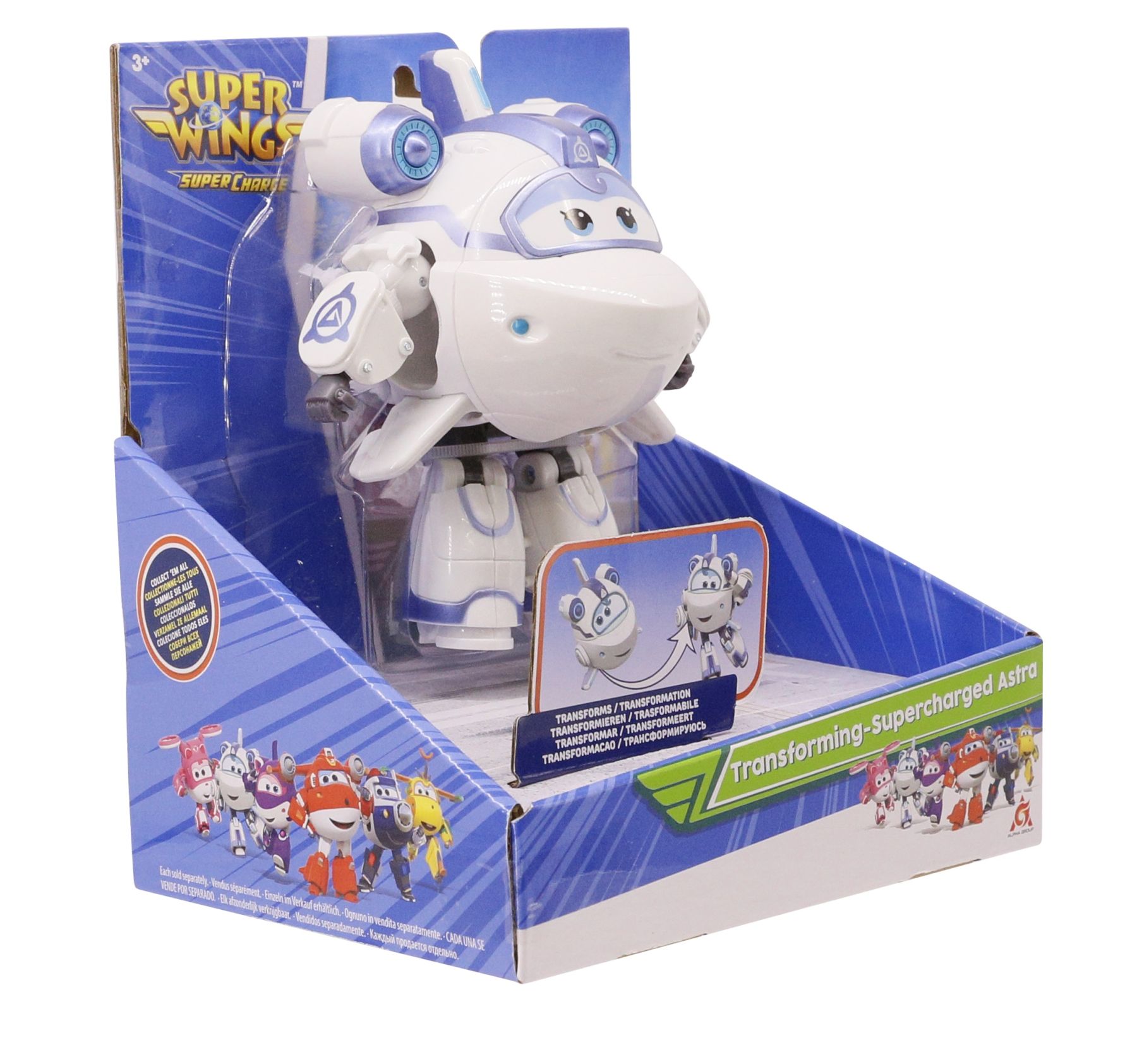 Фігурка-трансформер Super Wings Supercharge Астра (EU740313)