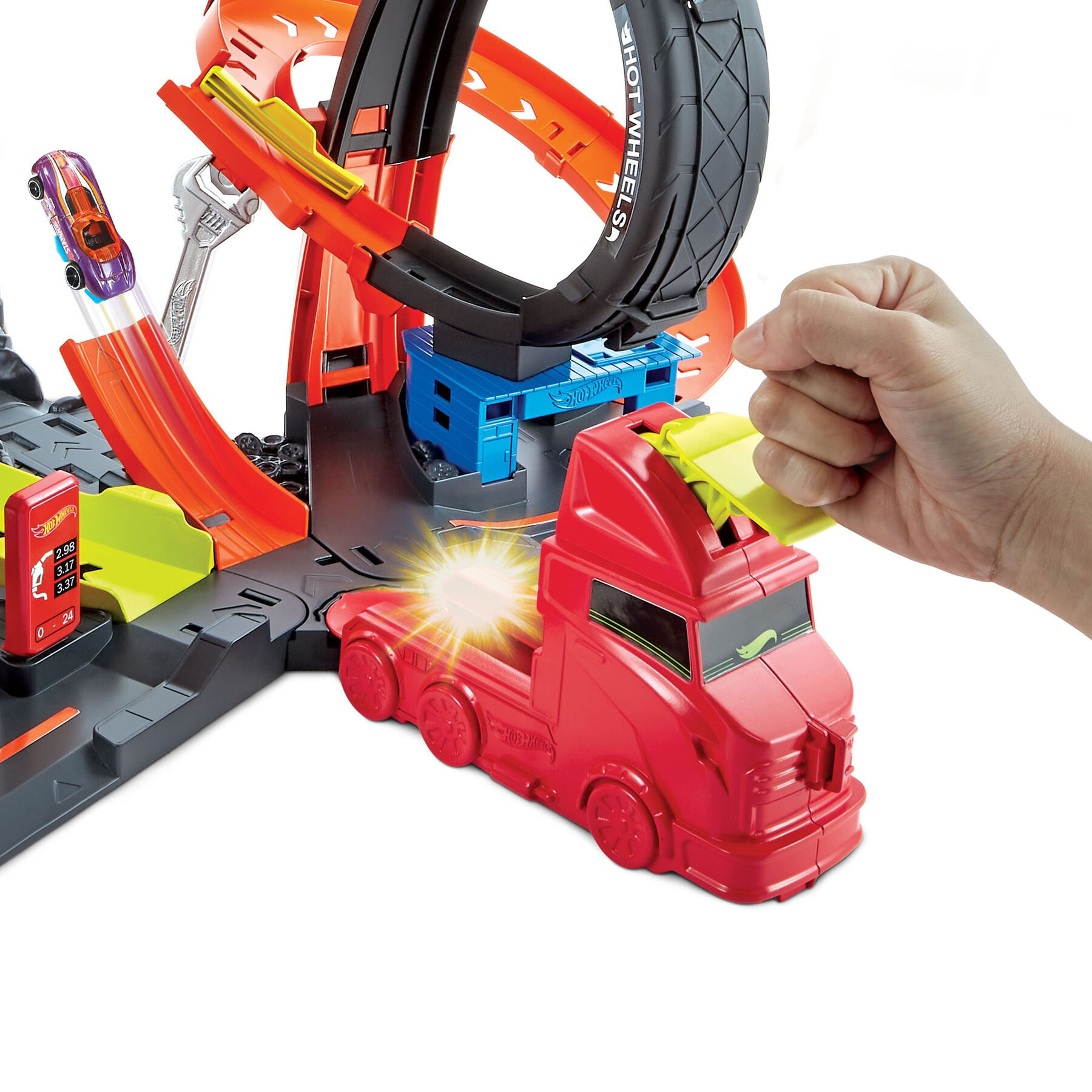 Ігровий набір Hot Wheels Напад токсичної горили (GTT94)