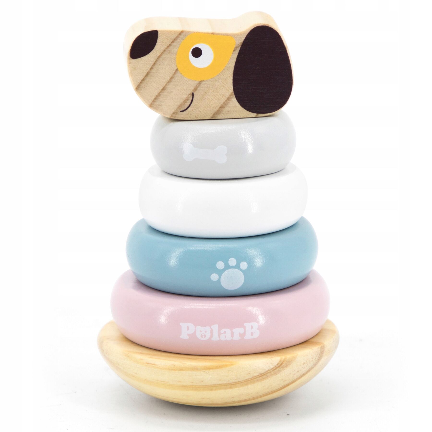 Пірамідка Viga Toys PolarB Собачка (44042)