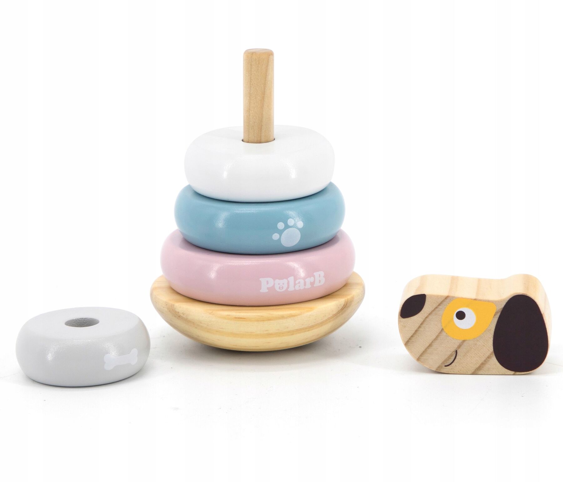 Пірамідка Viga Toys PolarB Собачка (44042)