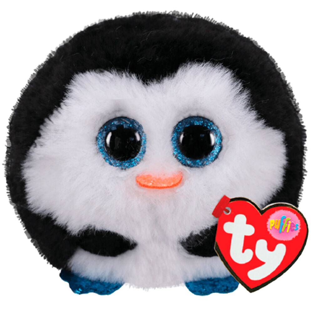 М′яка іграшка TY Puffies Пінгвін Waddles 10 см (42510)