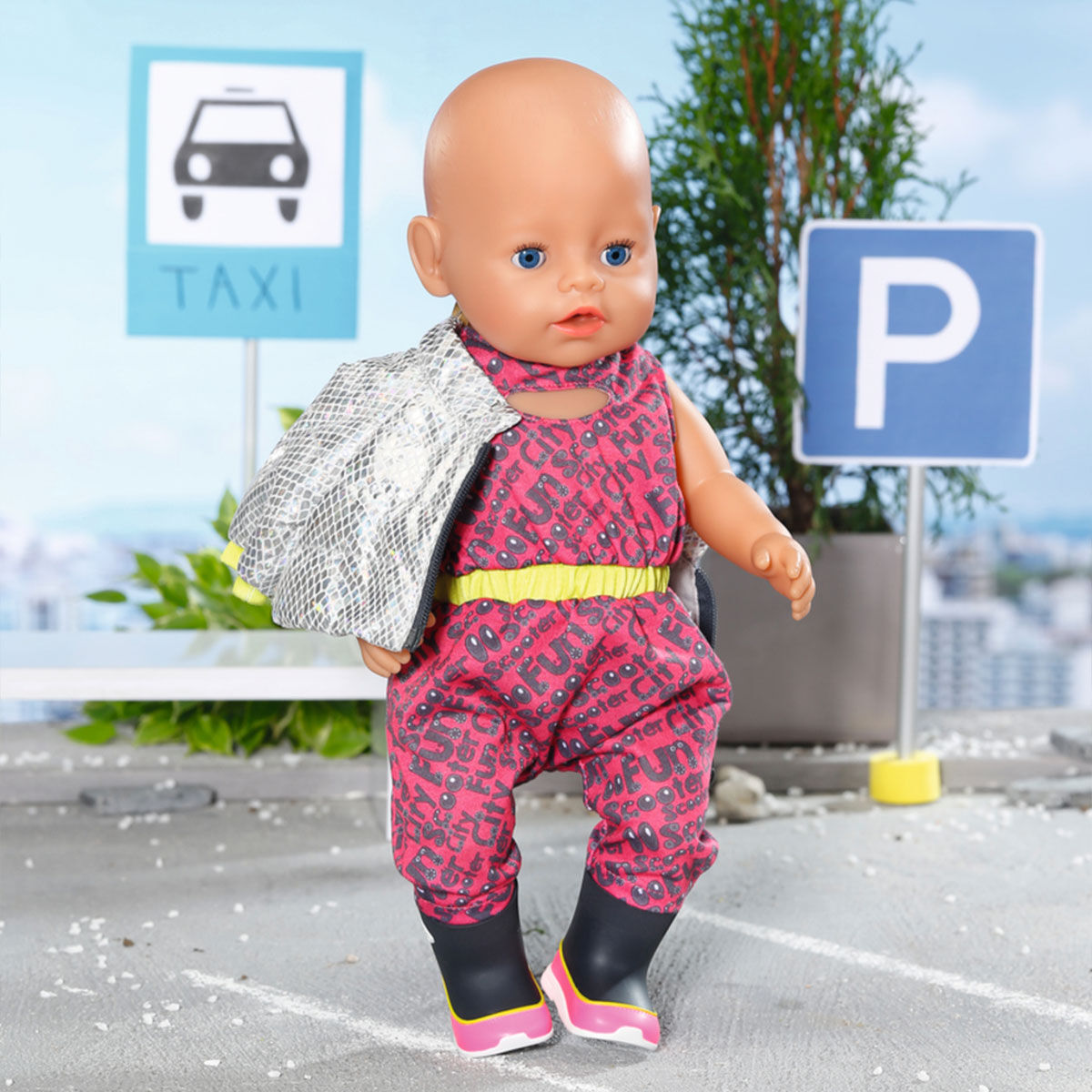 Набір одягу для ляльки Baby Born City Deluxe Прогулянка на скутері (830215)