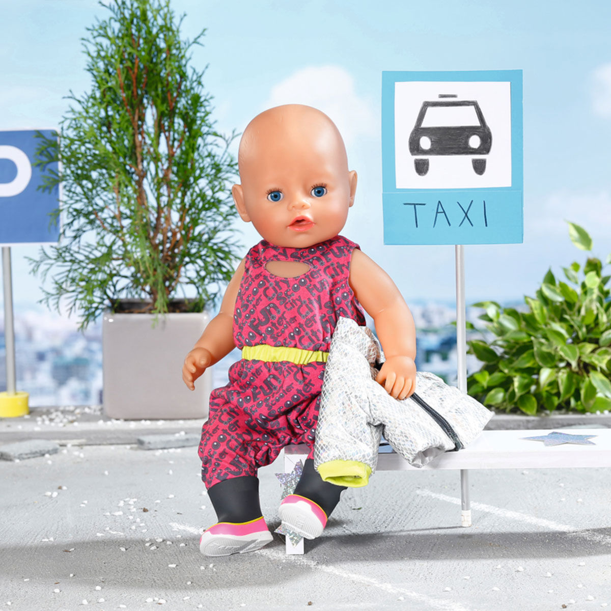 Набір одягу для ляльки Baby Born City Deluxe Прогулянка на скутері (830215)
