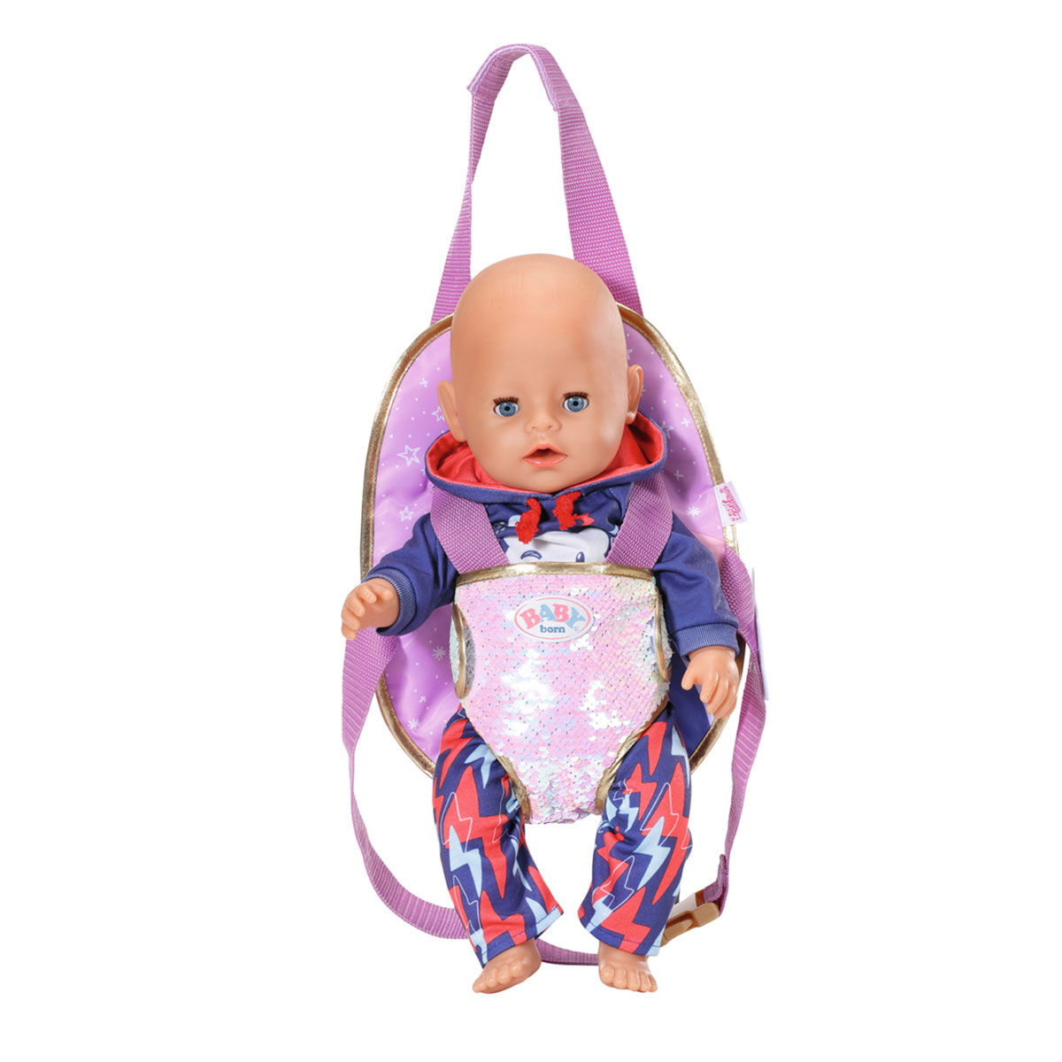 Рюкзак-кенгуру для ляльки Baby Born День Народження Прогулянка (831113)