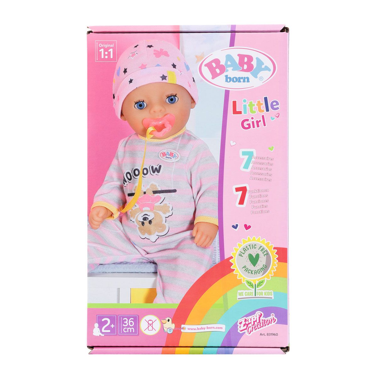 Пупс Baby Born Ніжні обійми Крихітка 36 см (831960)