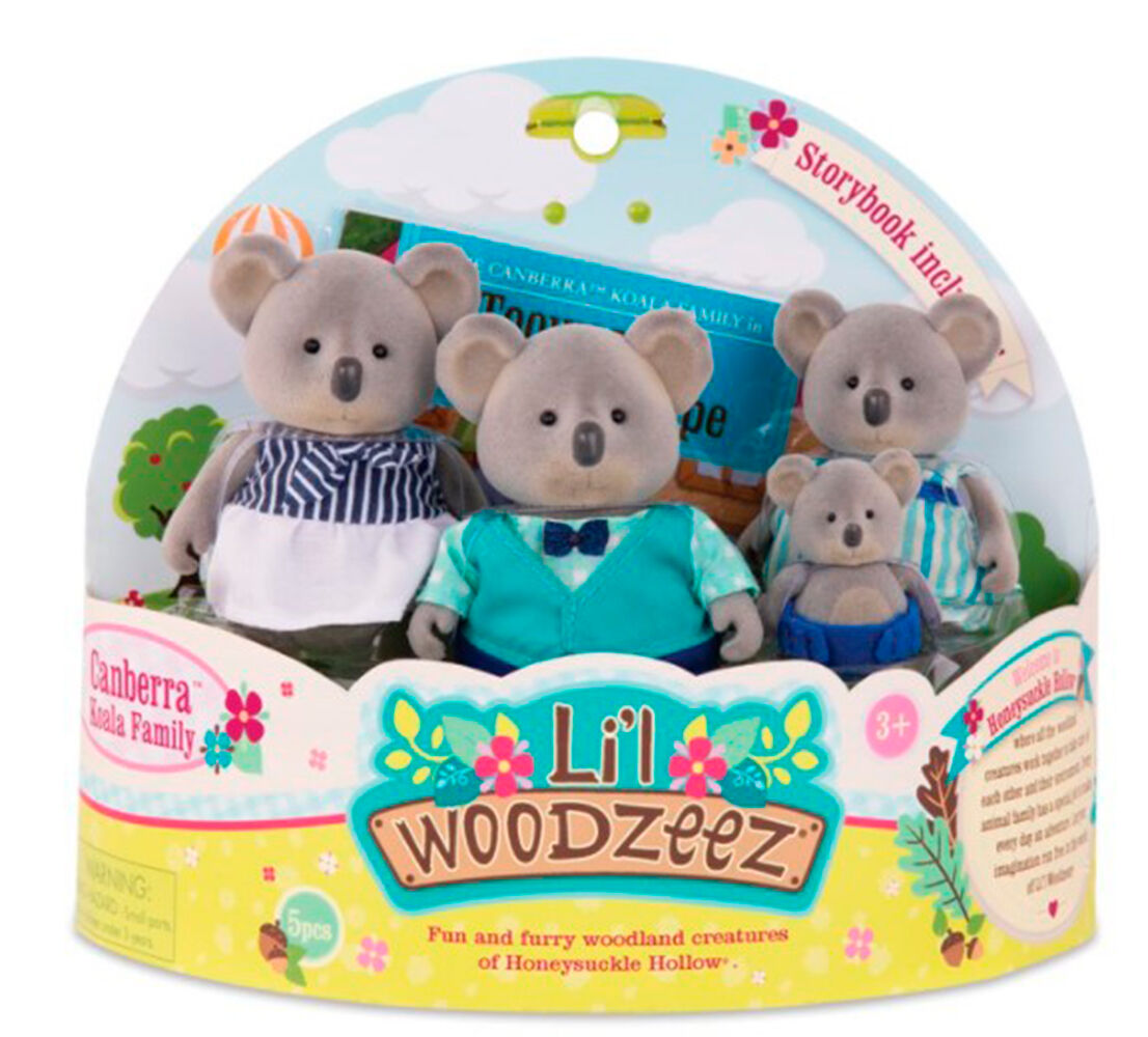 Набір фігурок Li`l Woodzeez Сім′я Коал (6155M)