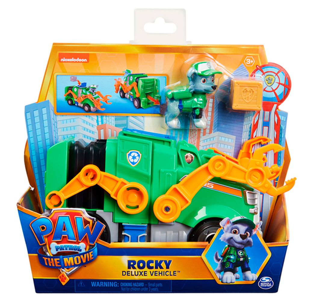 Ігрова фігурка Paw Patrol Рятівний автомобіль делюкс з водієм Гонщик (SM16776/6076)