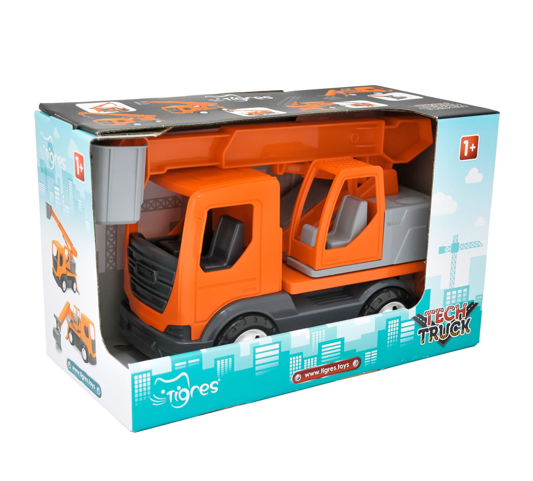 Машинка Tigres Tech Truck Підйомник (39888)