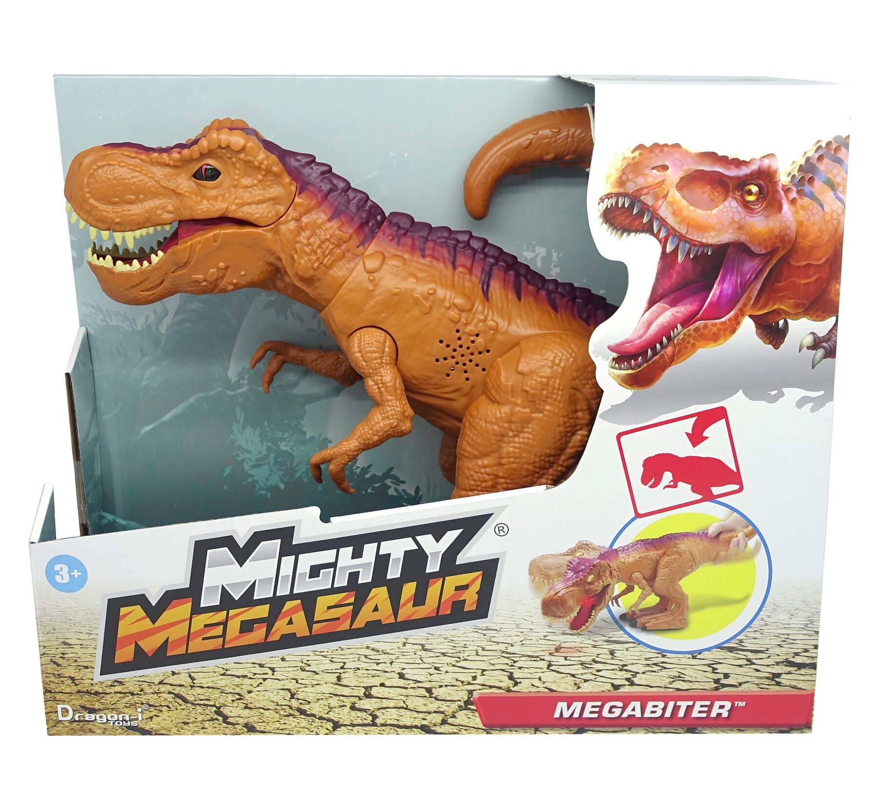 Ігрова фігурка DRAGON-I Mighty Megasaur Мегакусаючий Тиранозавр (16955)