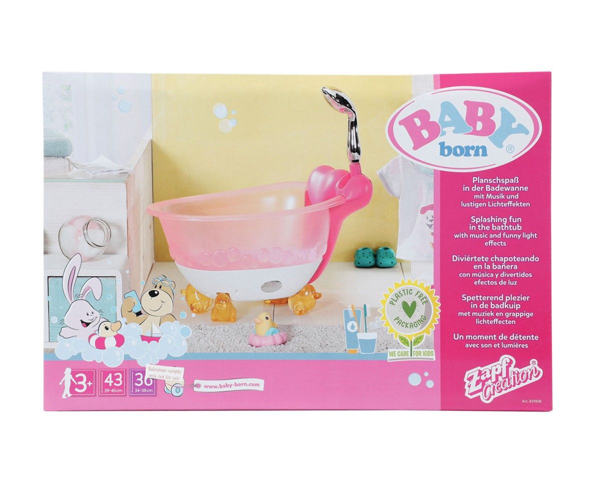 Ванночка для ляльки Baby Born S2 Кумедне купання (831908)