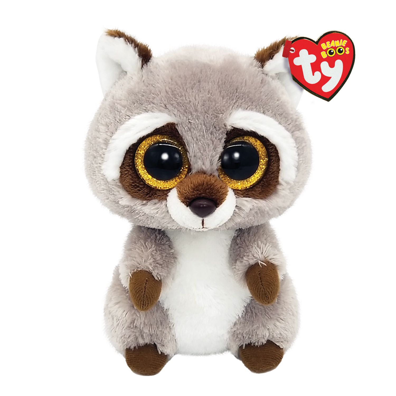 М'яка іграшка TY Beanie Babies Boo's Єнот Oakie 15 см (36375)