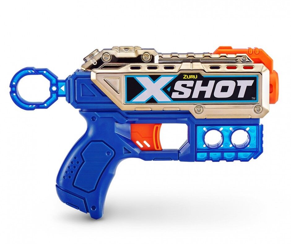 Швидкострільний бластер Zuru X-Shot Exsel Double Kickback Golden (36478Z)