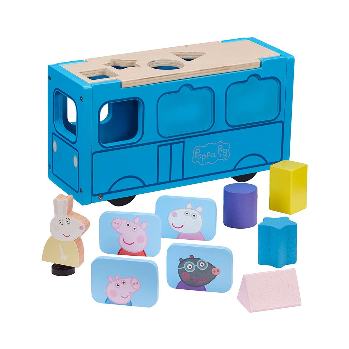 ​Ігровий набір-сортер Peppa Pig Шкільний автобус Пеппи (07222)