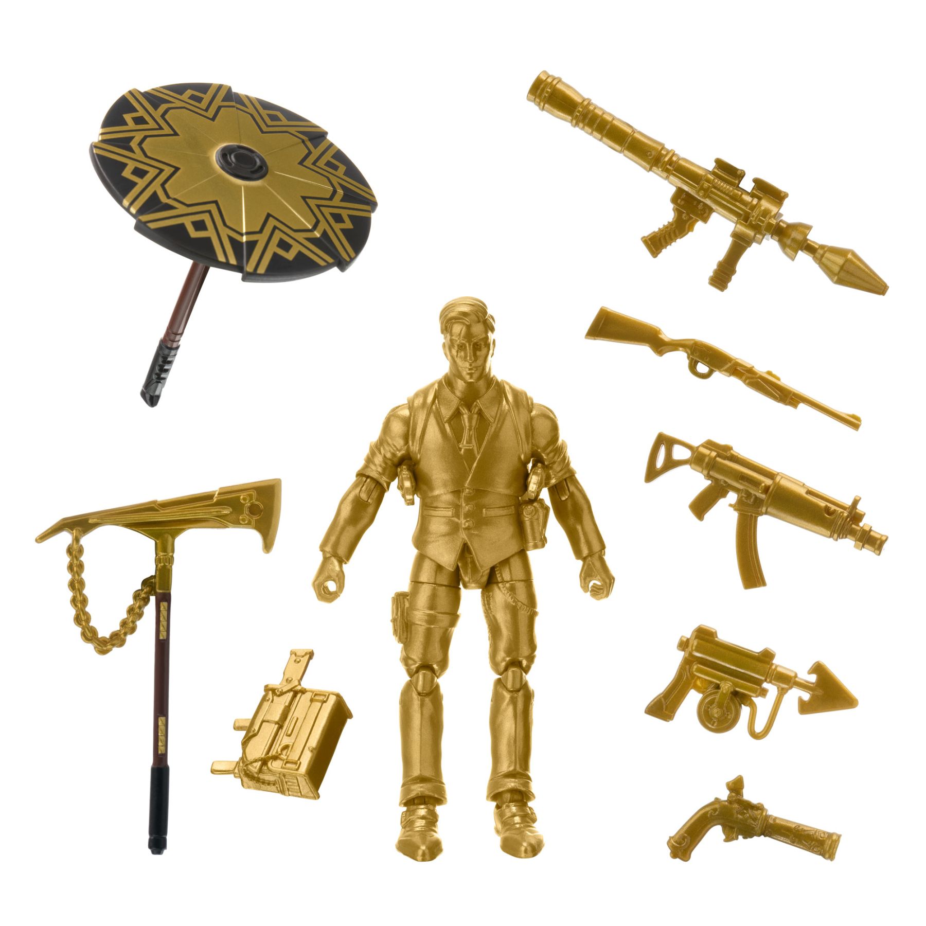 Колекційна фігурка Jazwares Fortnite Hot drop Midas-gold S2 (FNT0410)