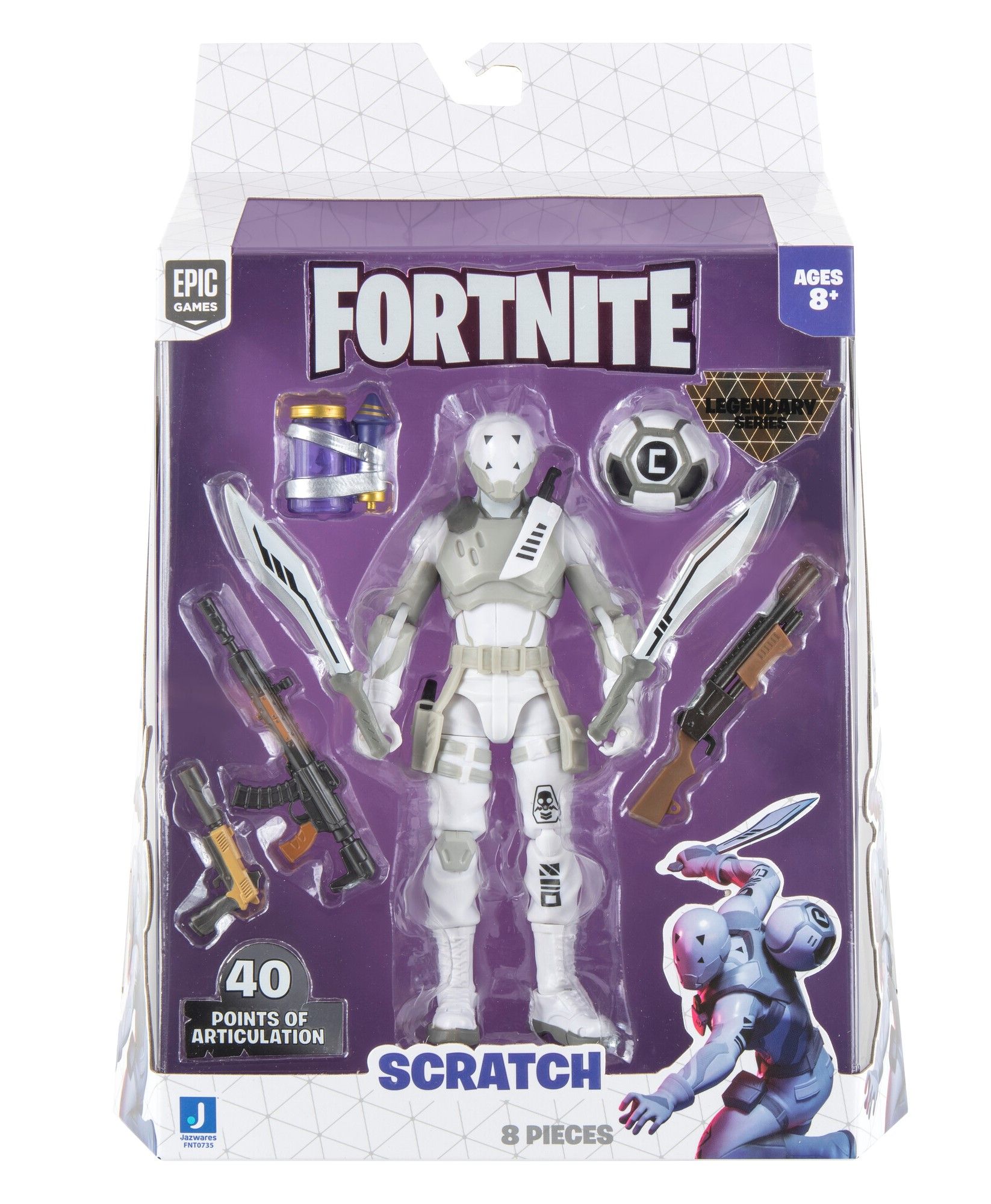 Колекційна фігурка Jazwares Fortnite Legendary series Scratch S9 (FNT0735)