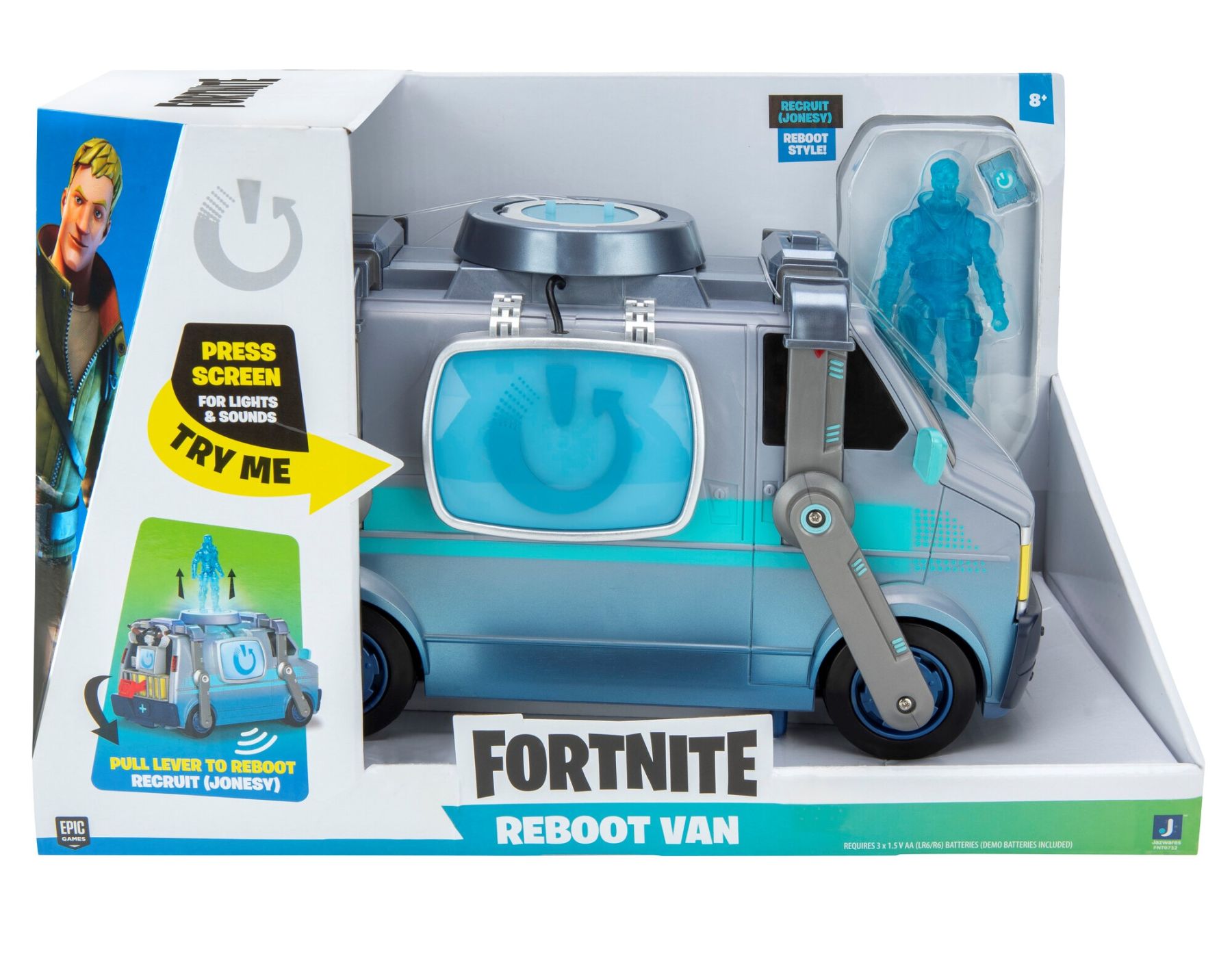 Ігровий набір Jazwares Fortnite Deluxe feature vehicle Reboot Van (FNT0732)