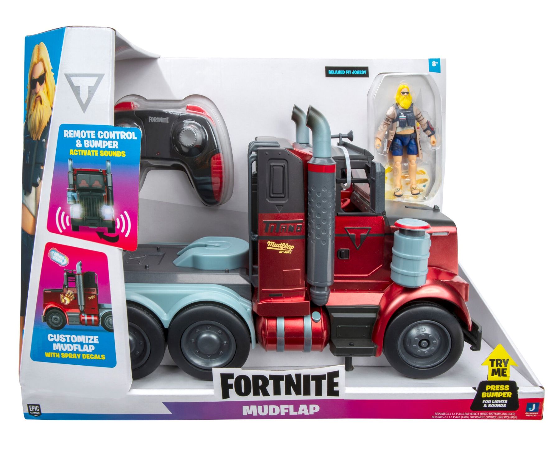 Ігровий набір Jazwares Fortnite Deluxe feature vehicle RC Mudflap (FNT0733)