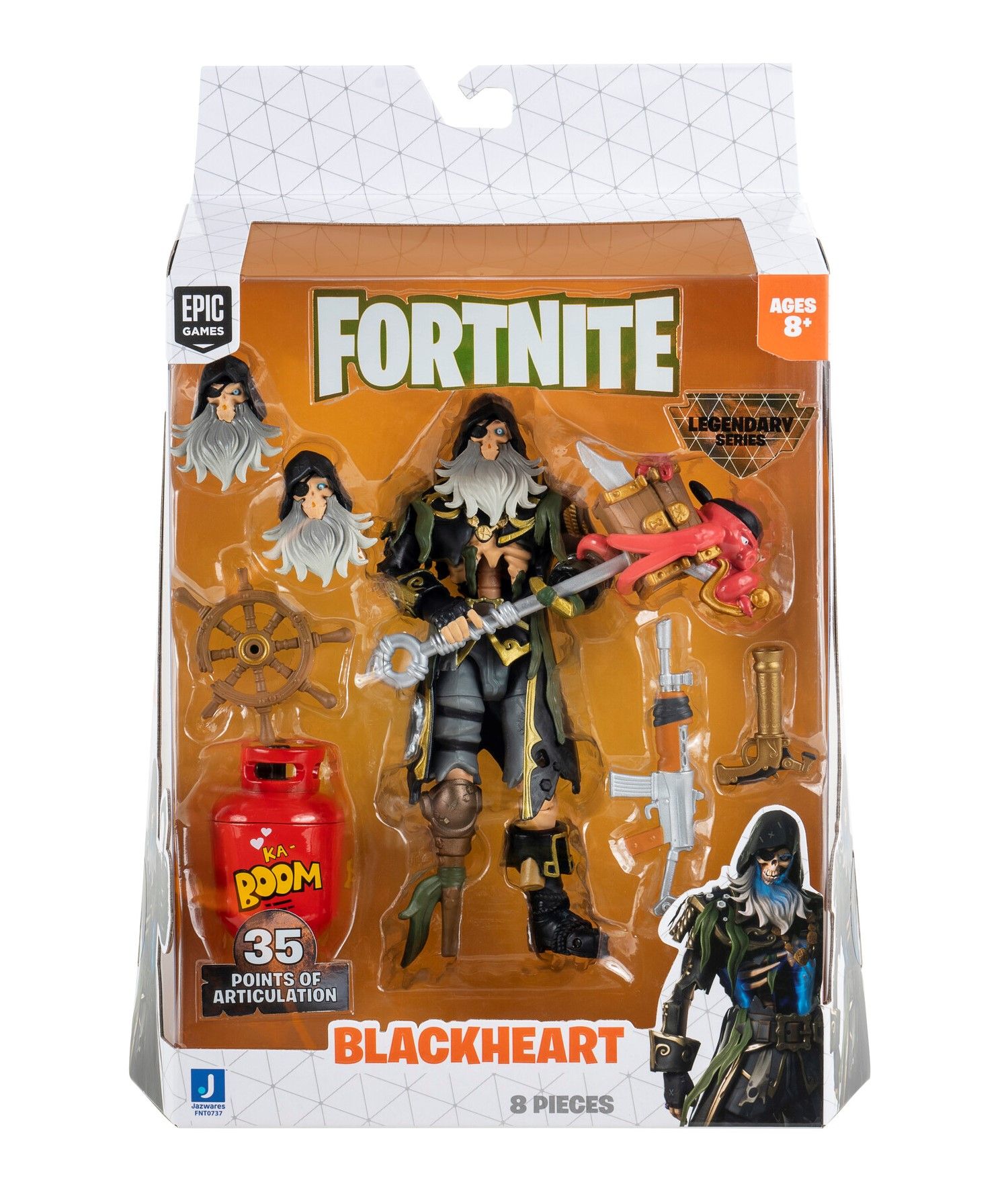 Колекційна фігурка Jazwares Fortnite Blackheart Skeleton S9 (FNT0737)