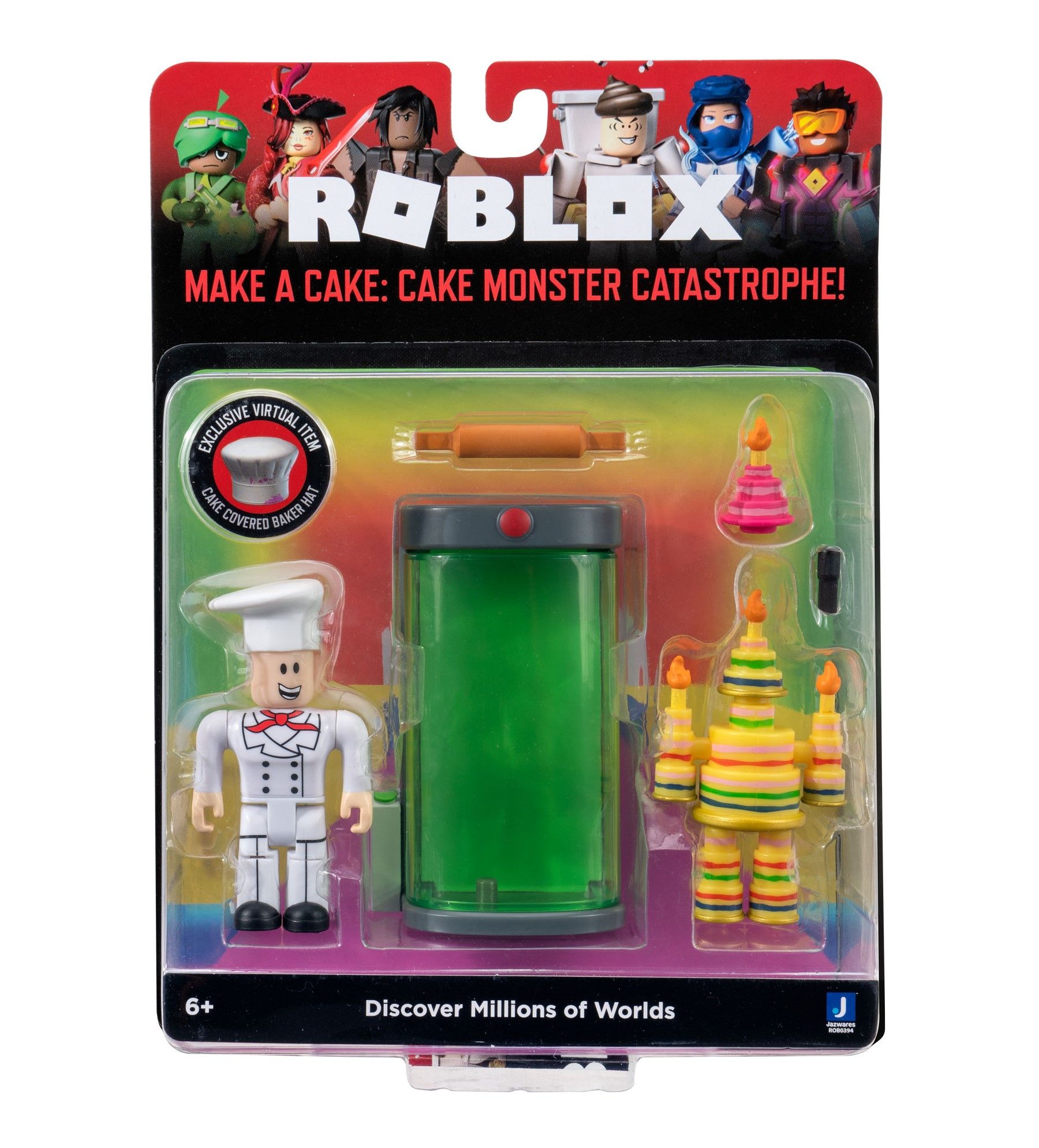 Ігровий набір Roblox Game Packs Make a Cake: Cake Monster Catastrophe W9 (ROB0394)