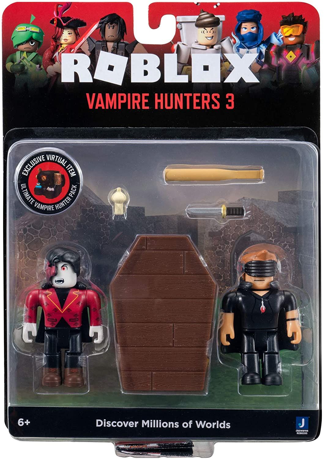 Ігровий набір Roblox Game Packs Jazwares Vampire Hunter 3 W9 (ROB0395)