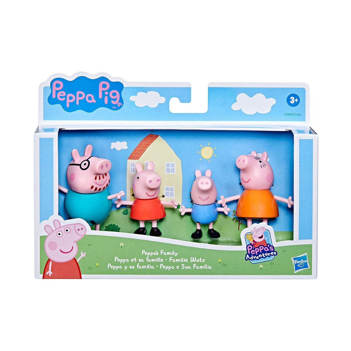 Ігровий набір Peppa Pig Дружня родина Пеппи (F2190)