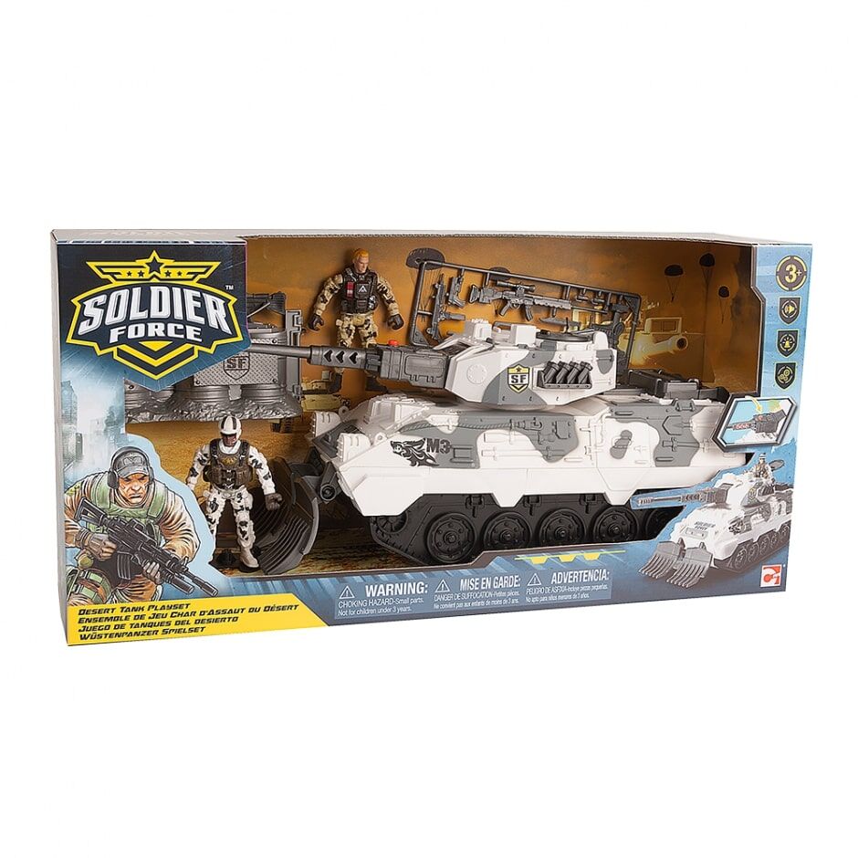 Ігровий набір Chap Mei Солдати Desert tank (545107)
