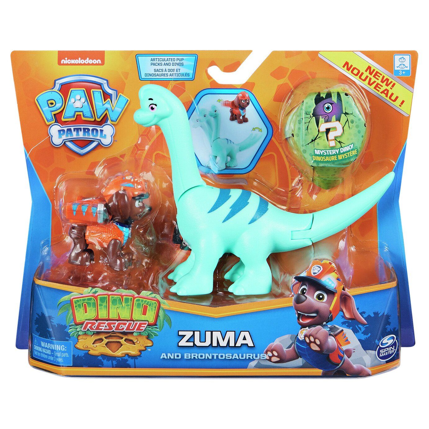 Ігрова фігурка Paw Patrol Діно місія Зума з динозавром (SM17706/1677)