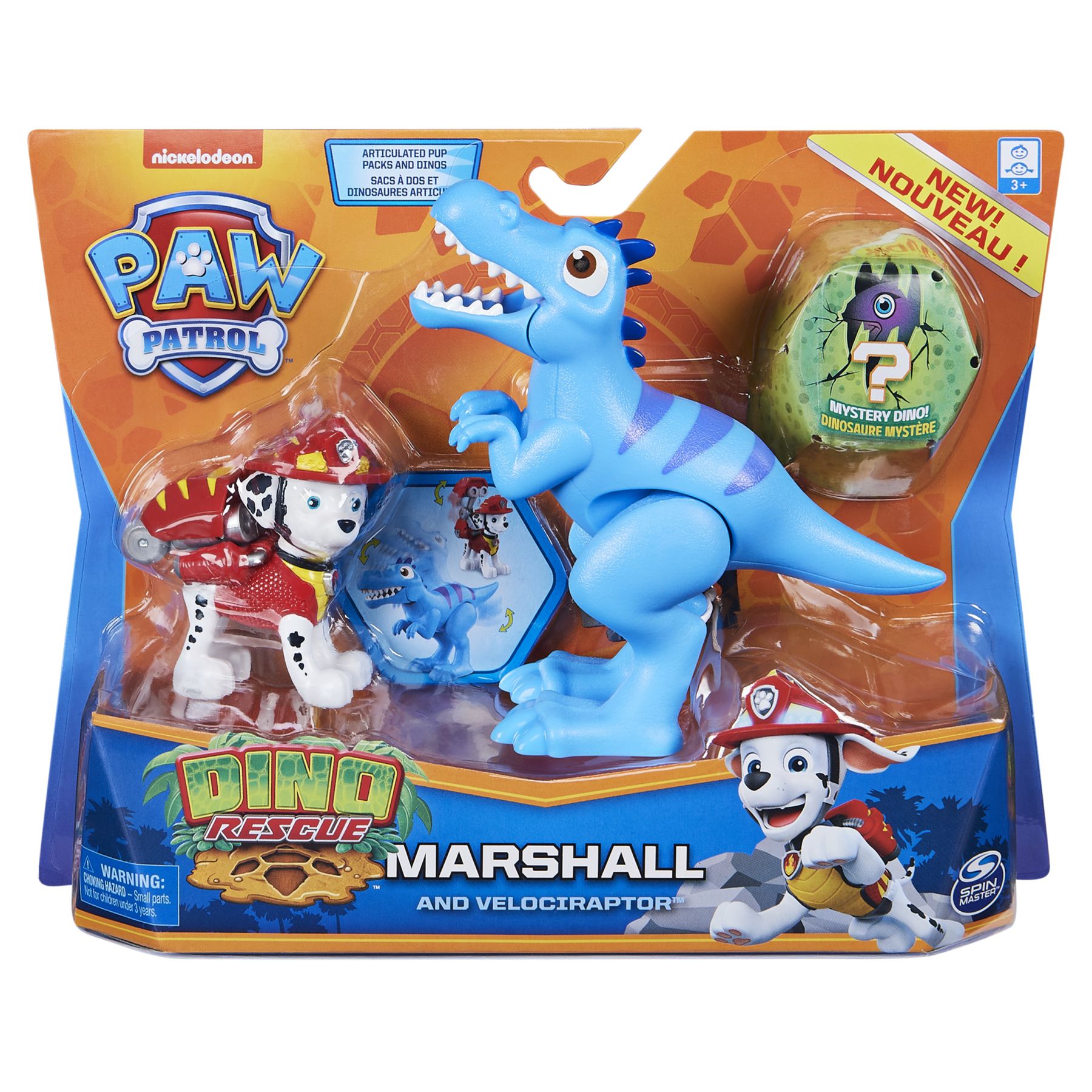 Ігрова фігурка Paw Patrol Діно місія Маршал з динозавром (SM17706/1646)